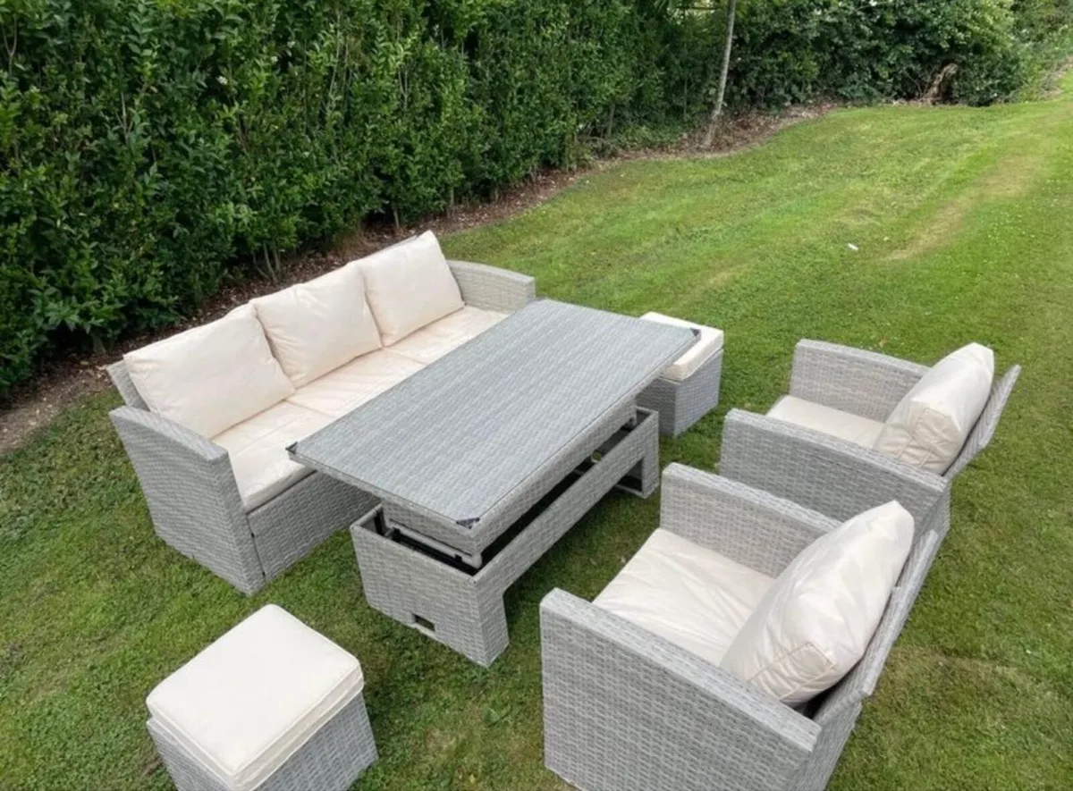 NEW LEXURY GARDEN RATTAN FURNITURE - DELIVERY - Image 3