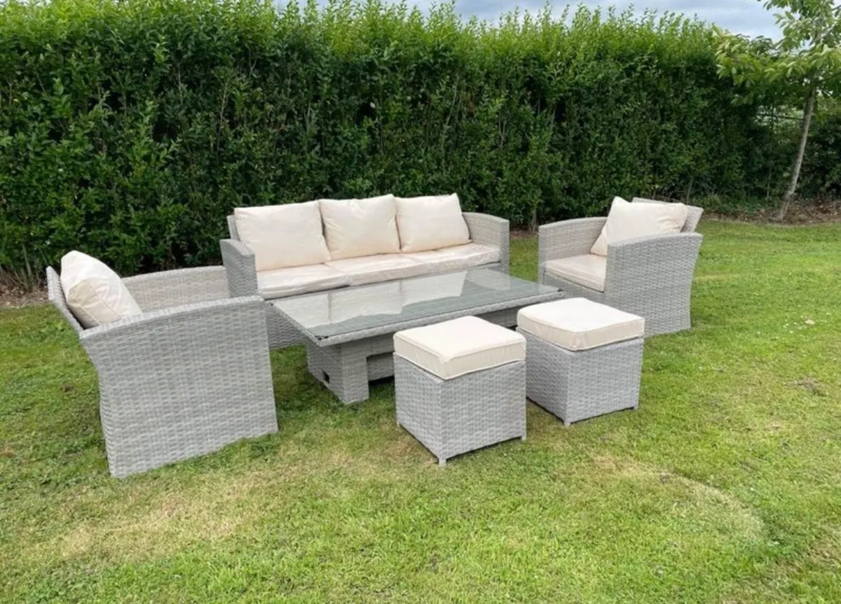 NEW LEXURY GARDEN RATTAN FURNITURE - DELIVERY - Image 4