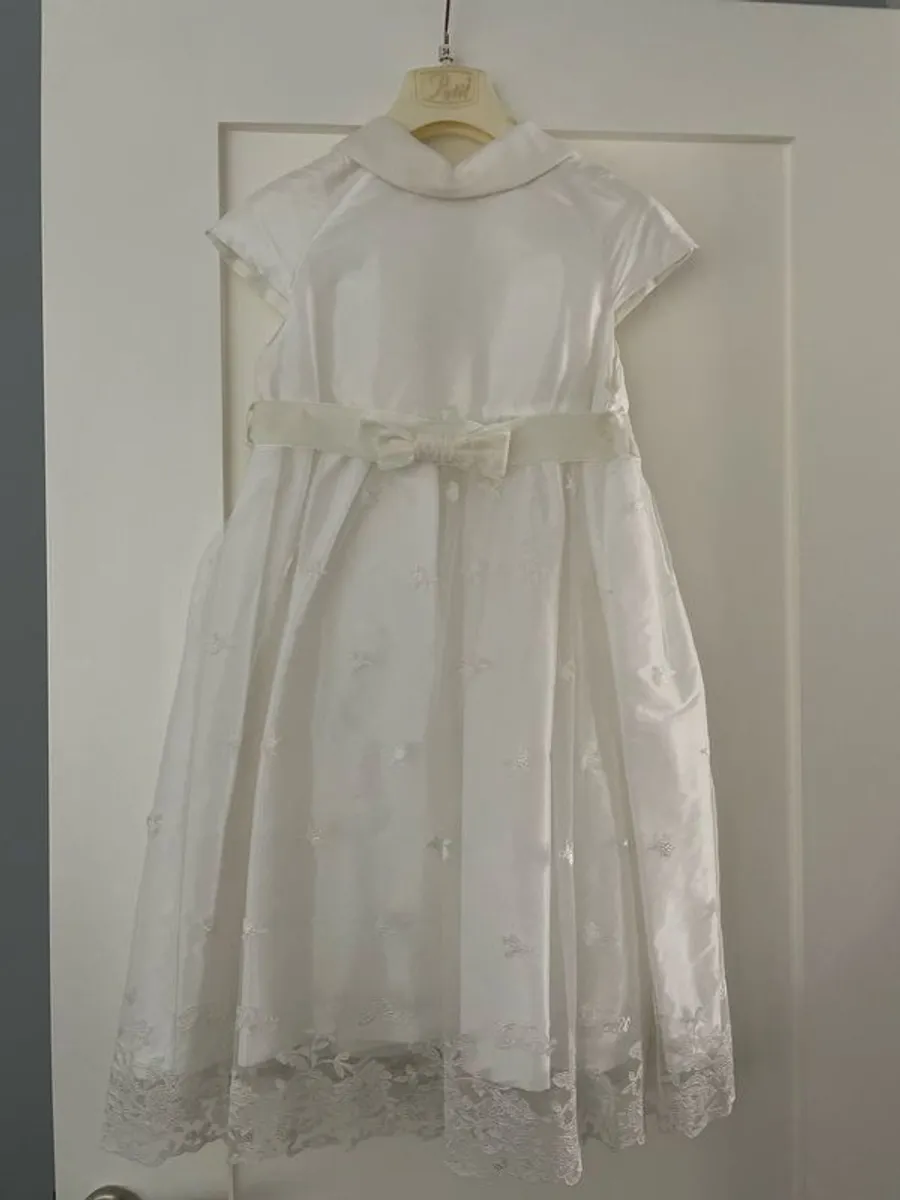 Communion Dress from Petit with matching headband - Image 1