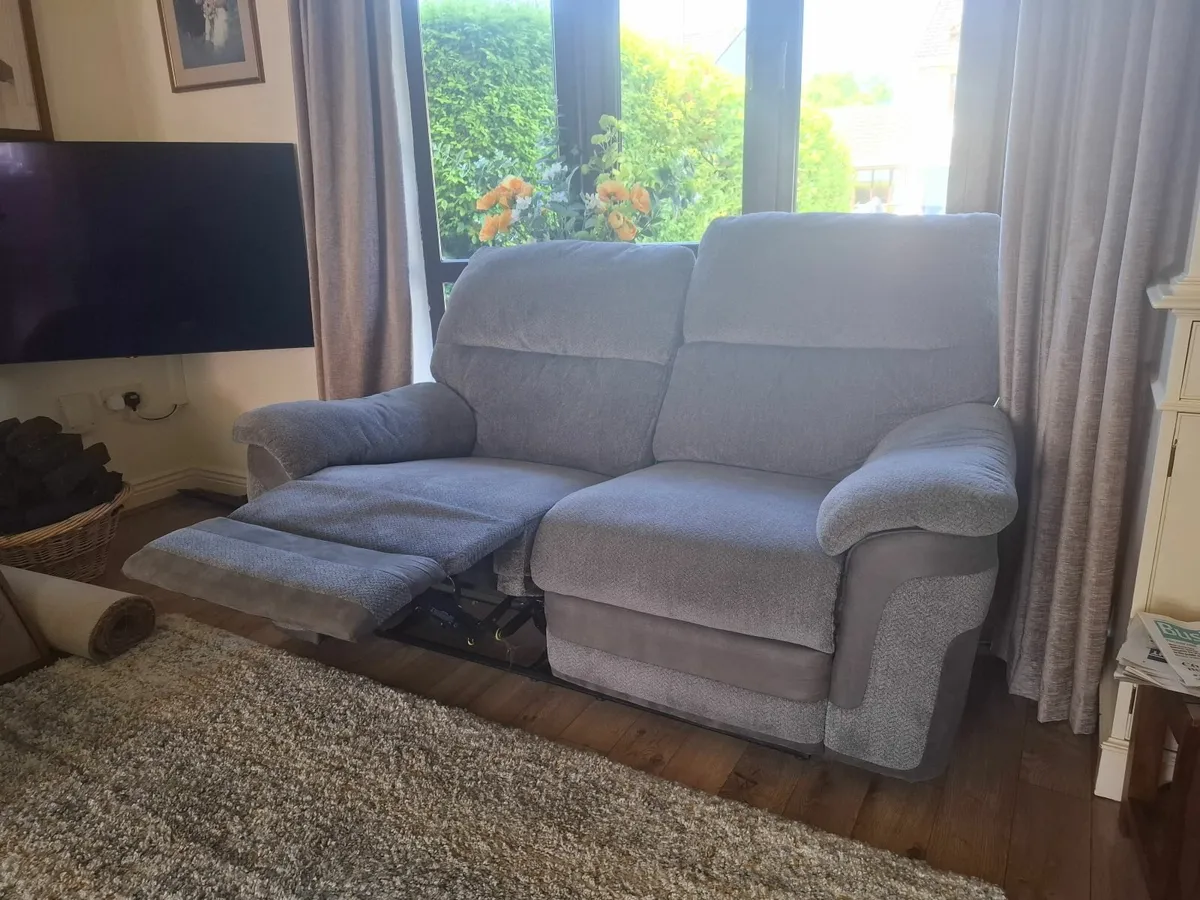 2 and 3 sofa set grey - Image 1