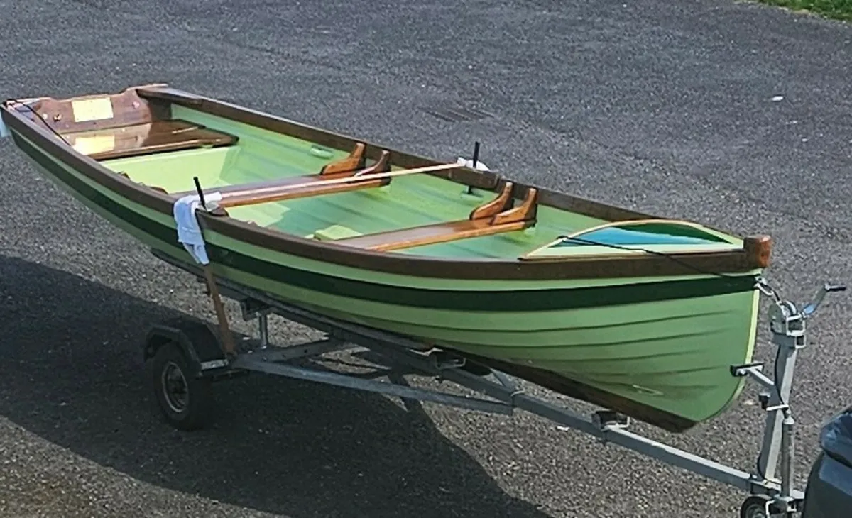 17ft Sheelin Boat incl Galvanised Trailer - Image 1