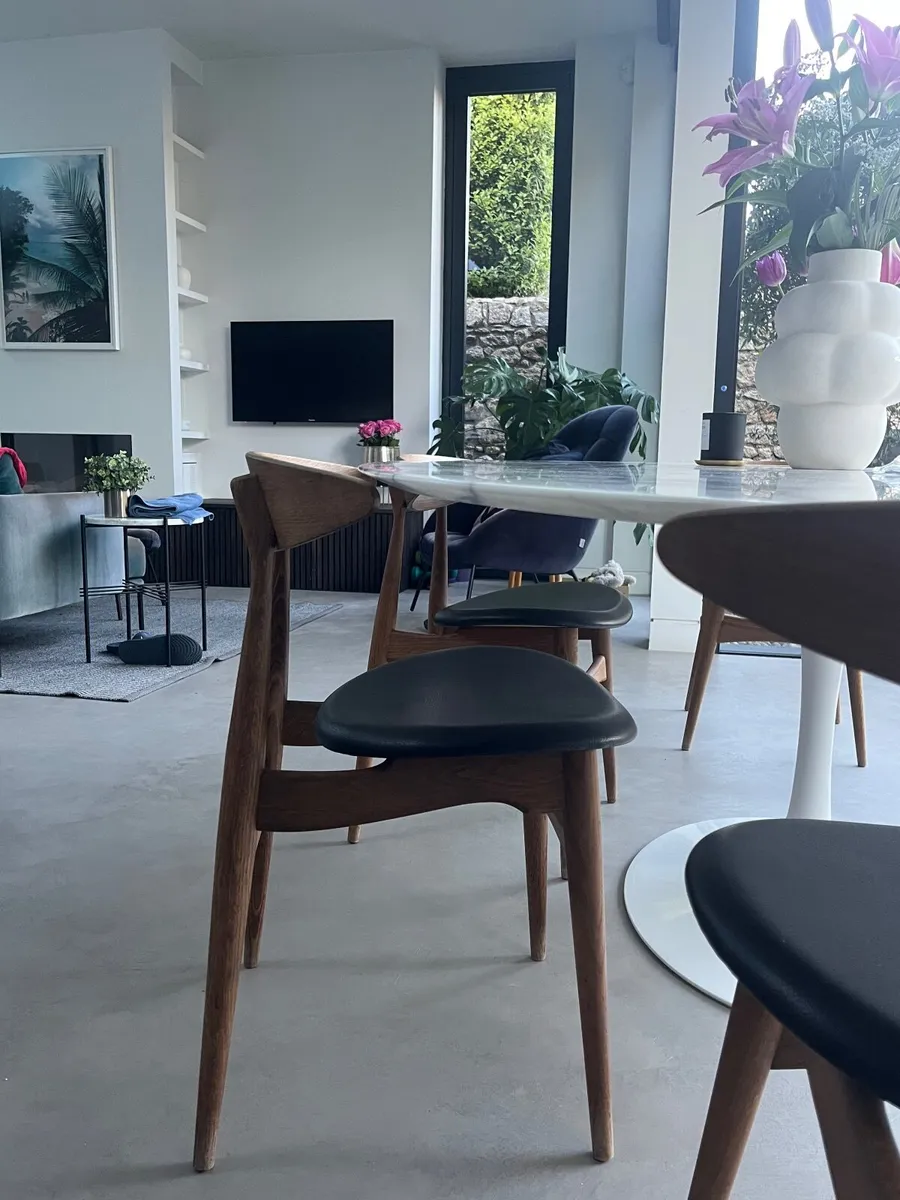 Carl Hansen CH 33 Dining Chairs -  set of 6 - Image 1