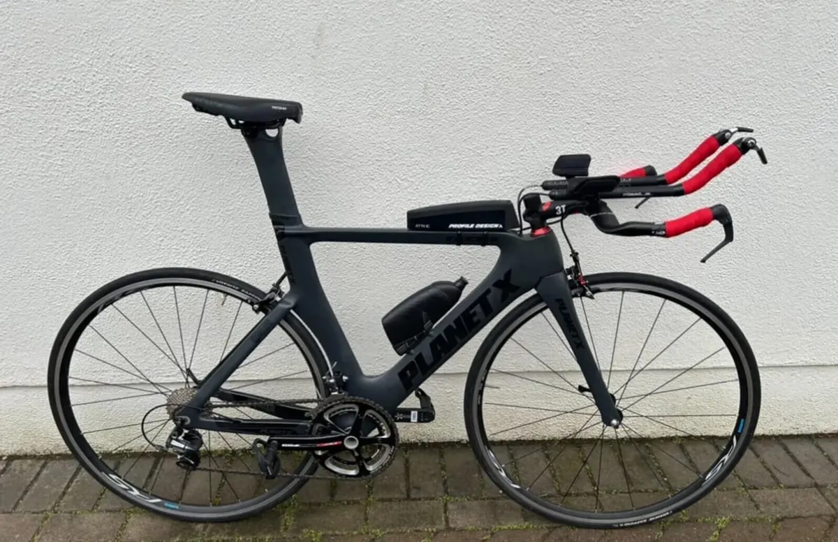 Triathlon Full Carbon Planet X TT bike. - Image 1