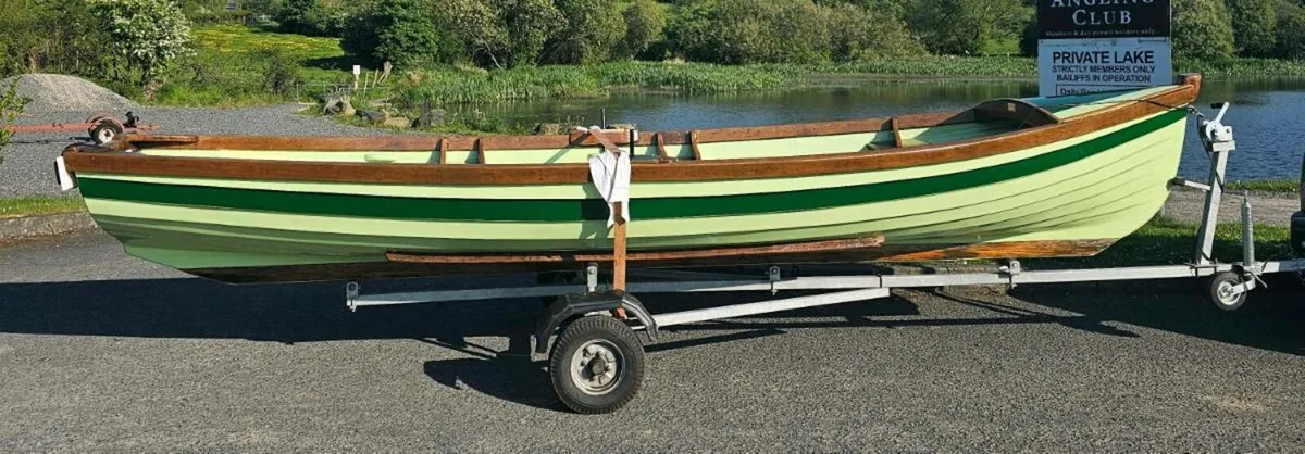 17ft Sheelin Boat incl Galvanised Trailer - Image 3