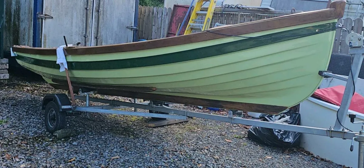 17ft Sheelin Boat incl Galvanised Trailer - Image 4