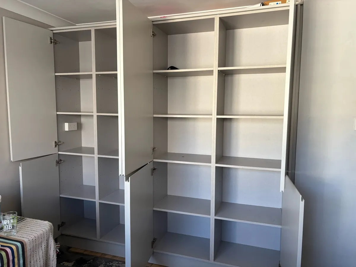 Grey storage unit for sale - Image 3