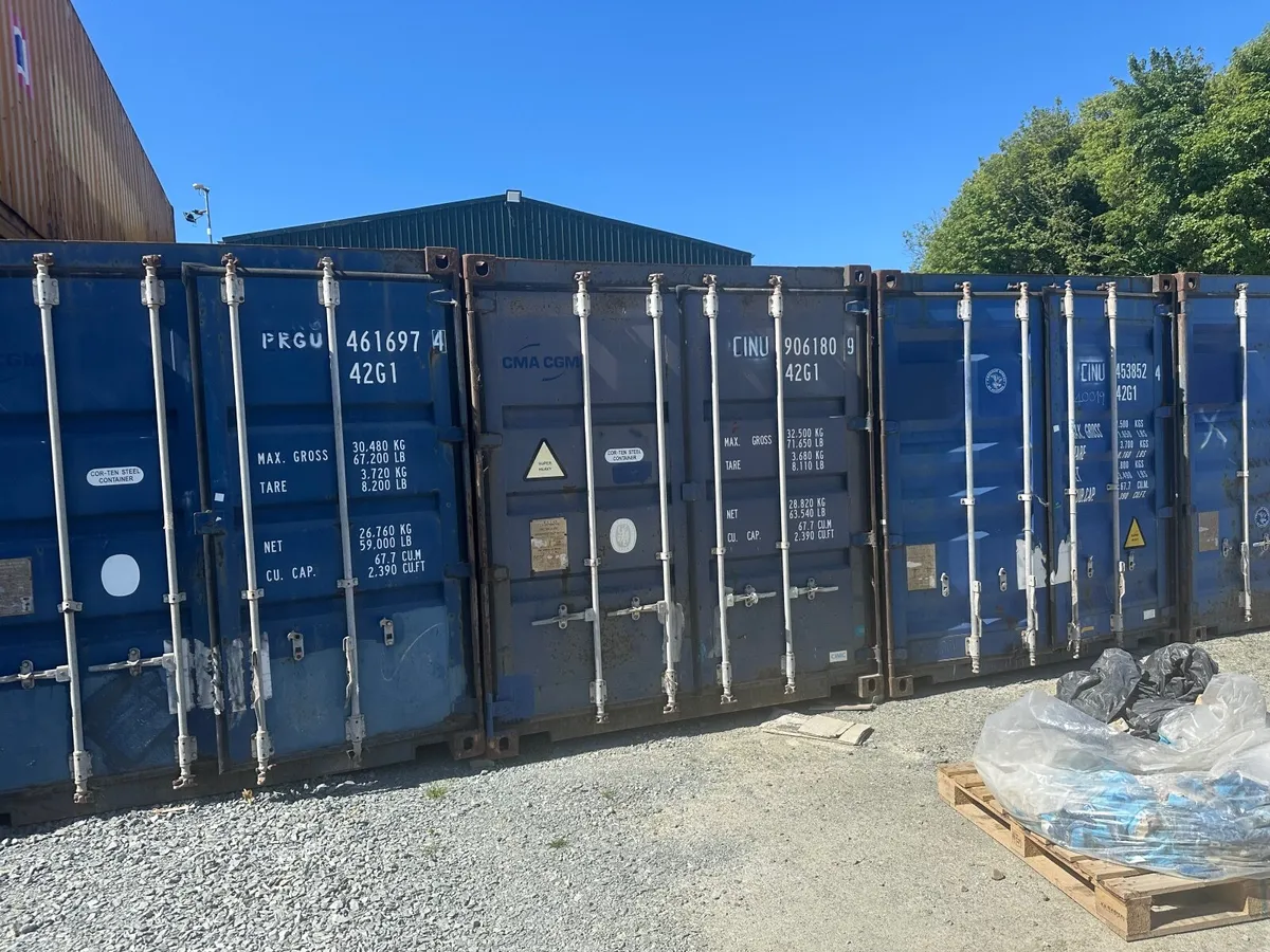 40ftDV container dry REDUCED to clear this week - Image 1