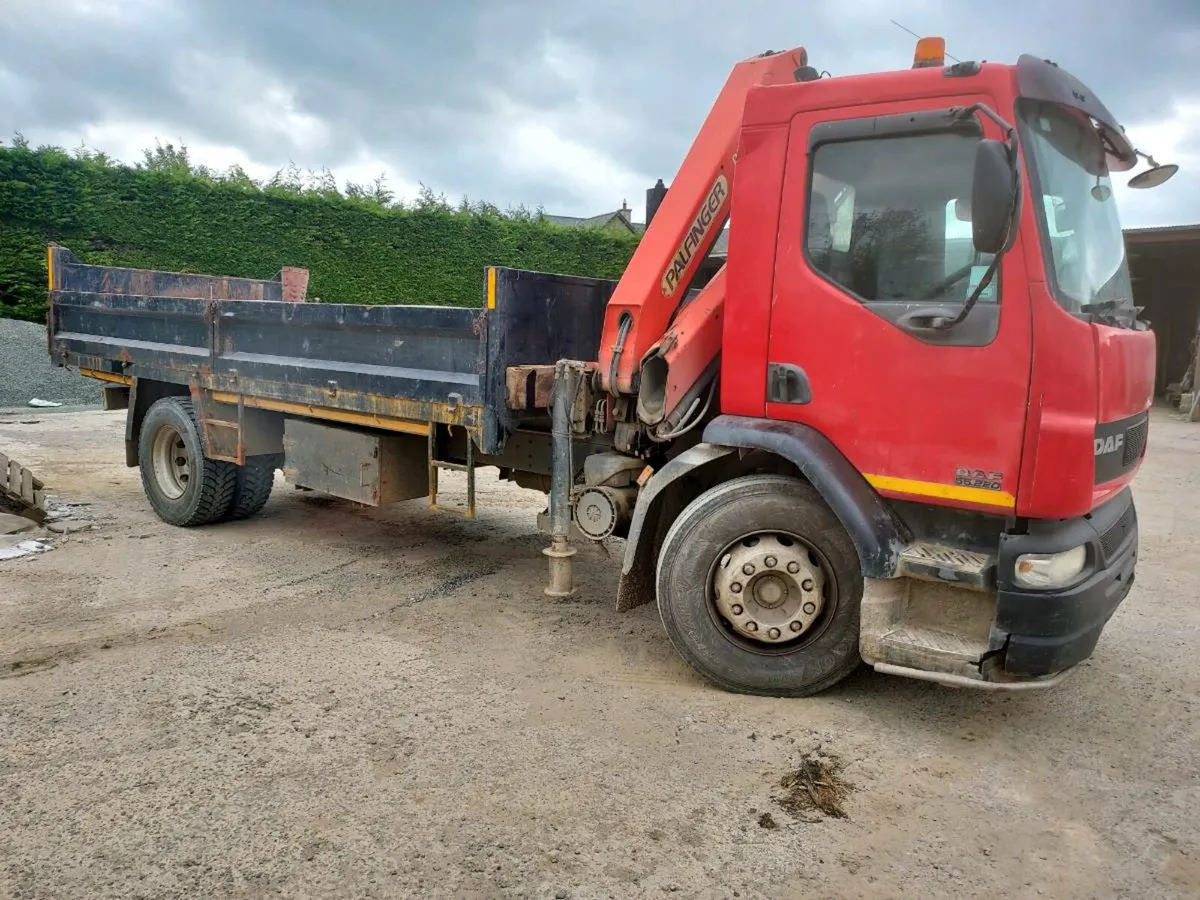 DAF 55-220 tipper with Palfinger - Image 3