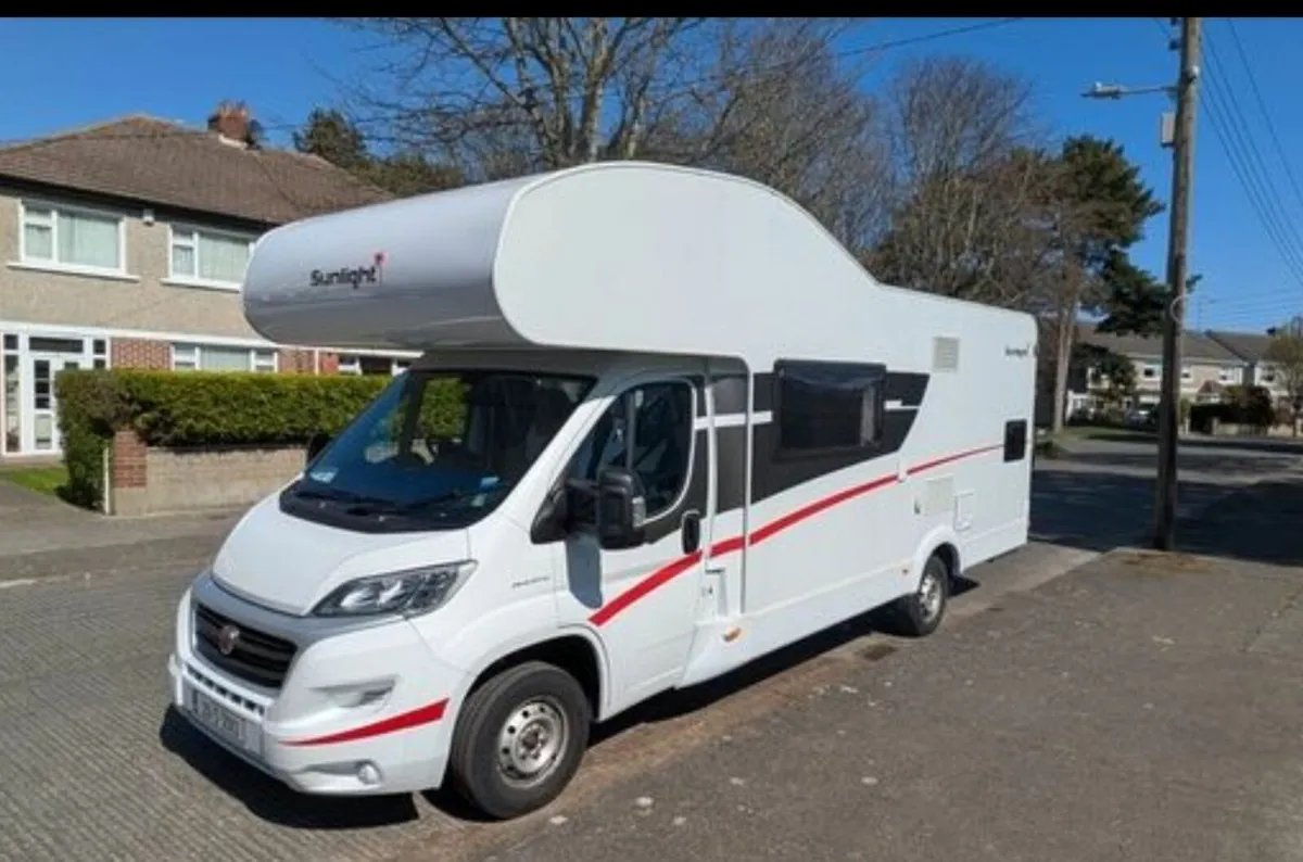 Sunlight A72 campervan 2020 Irish reg - Image 1