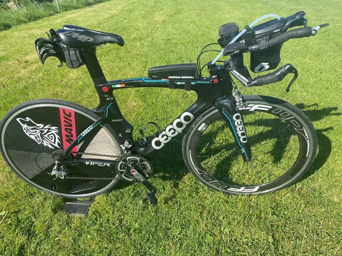 Triathlon Ceepo full carbon Time trial bike - Image 2