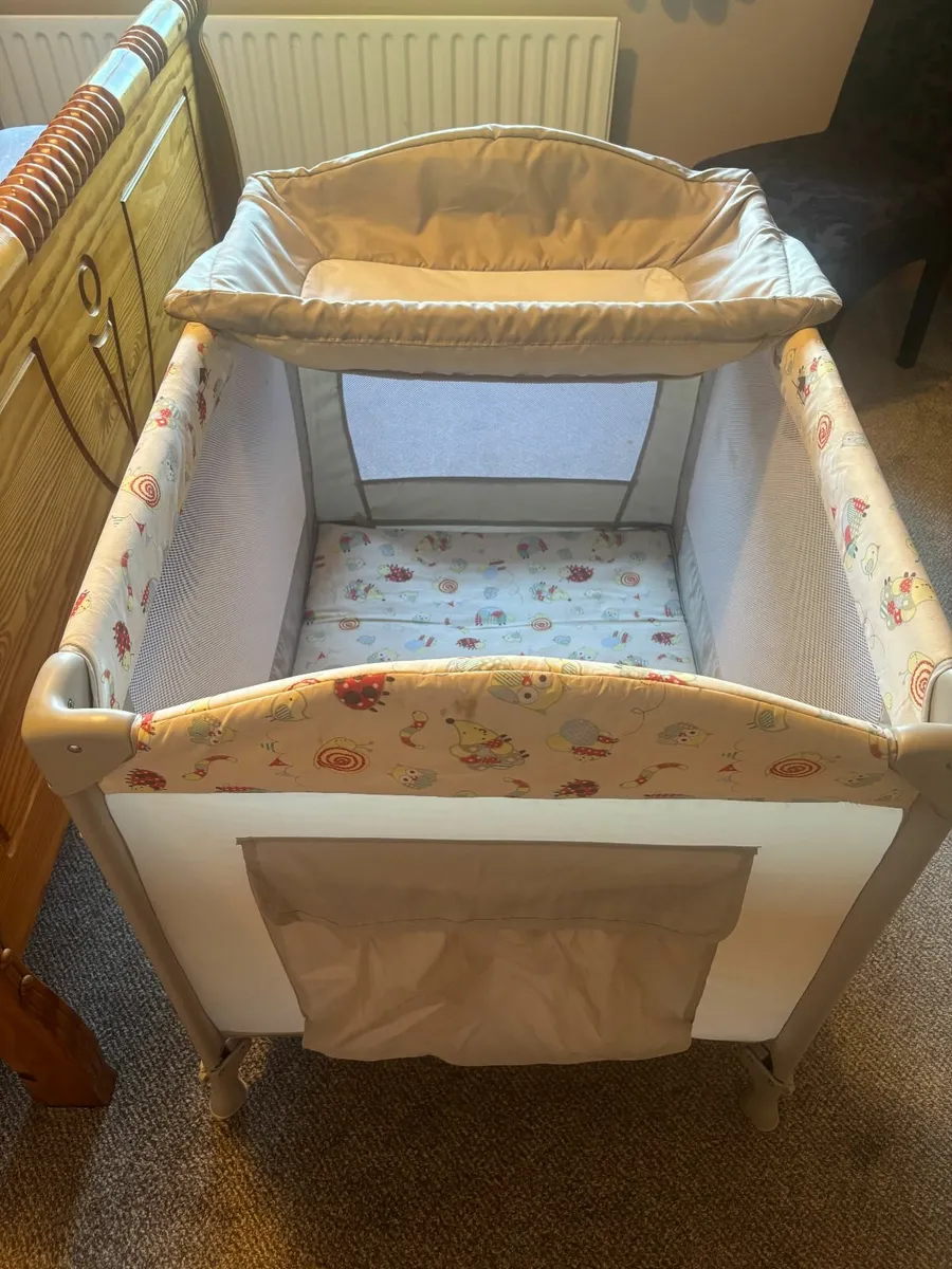 MotherCare Travel Cot - Image 1