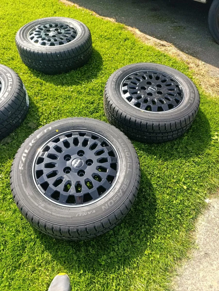 Alloy wheels for fiat Ducato maxi - Image 1