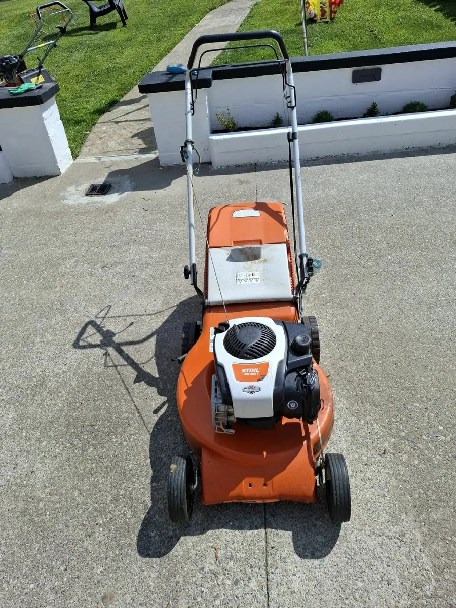 STIHL Self propelled lawn mower in good condition