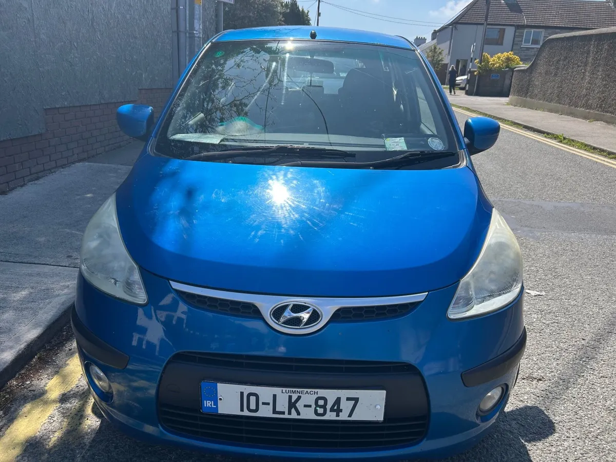 2010 Hyundai i10 1.2 petrol Nct January 2026 - Image 1