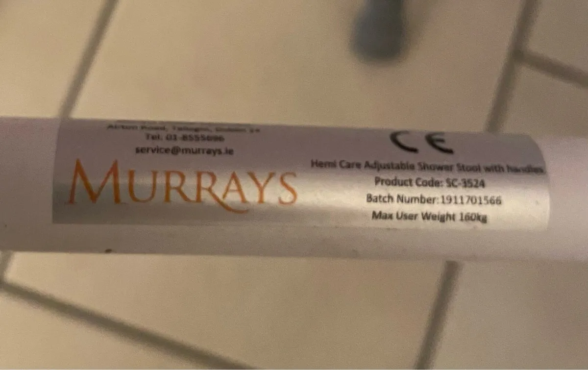 Murray’s Shower Seat - Image 4