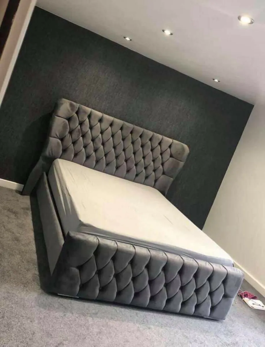 Brand New Dubai Wingback Beds - Image 1