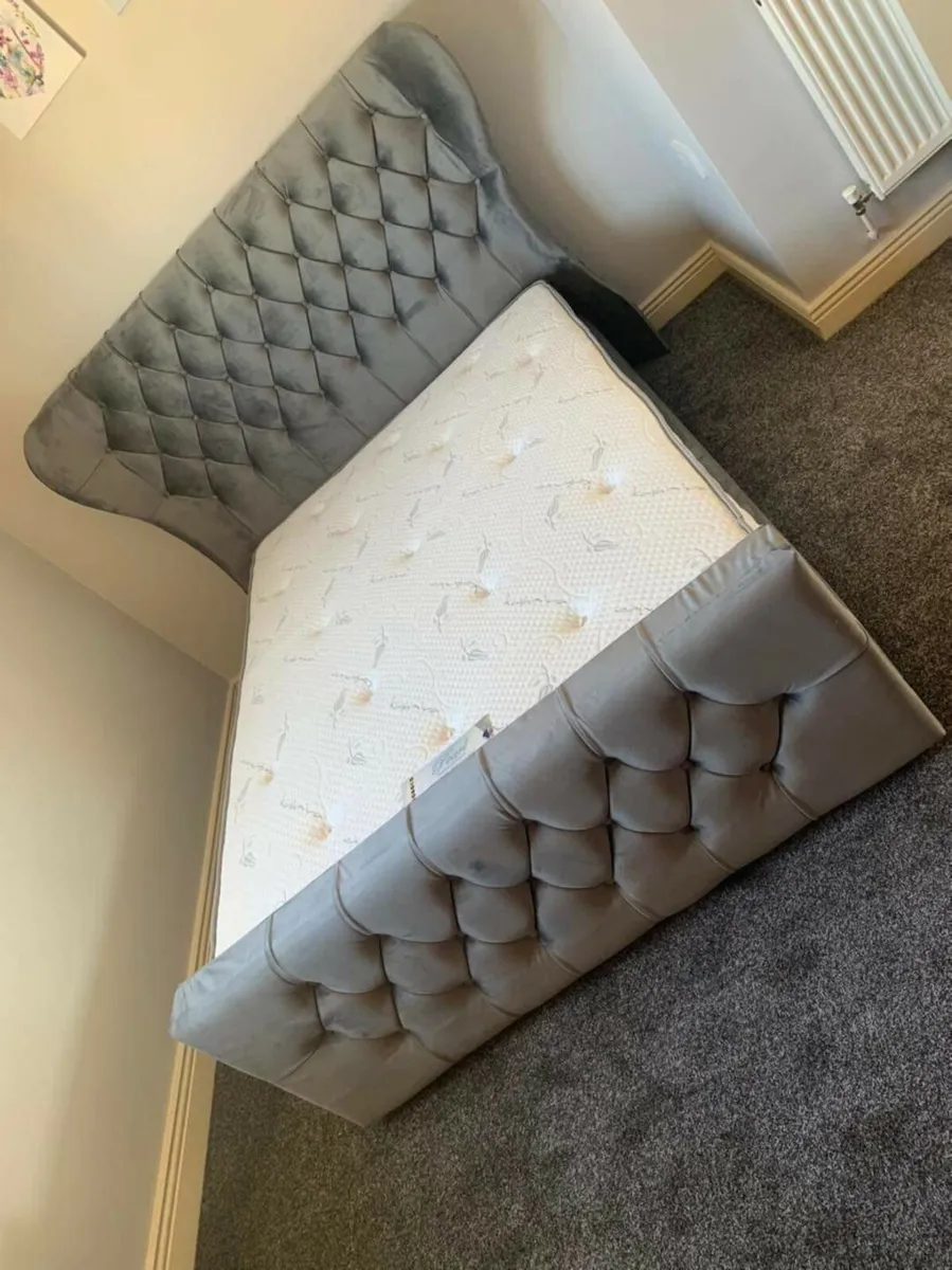 Brand New Dubai Wingback Beds - Image 2