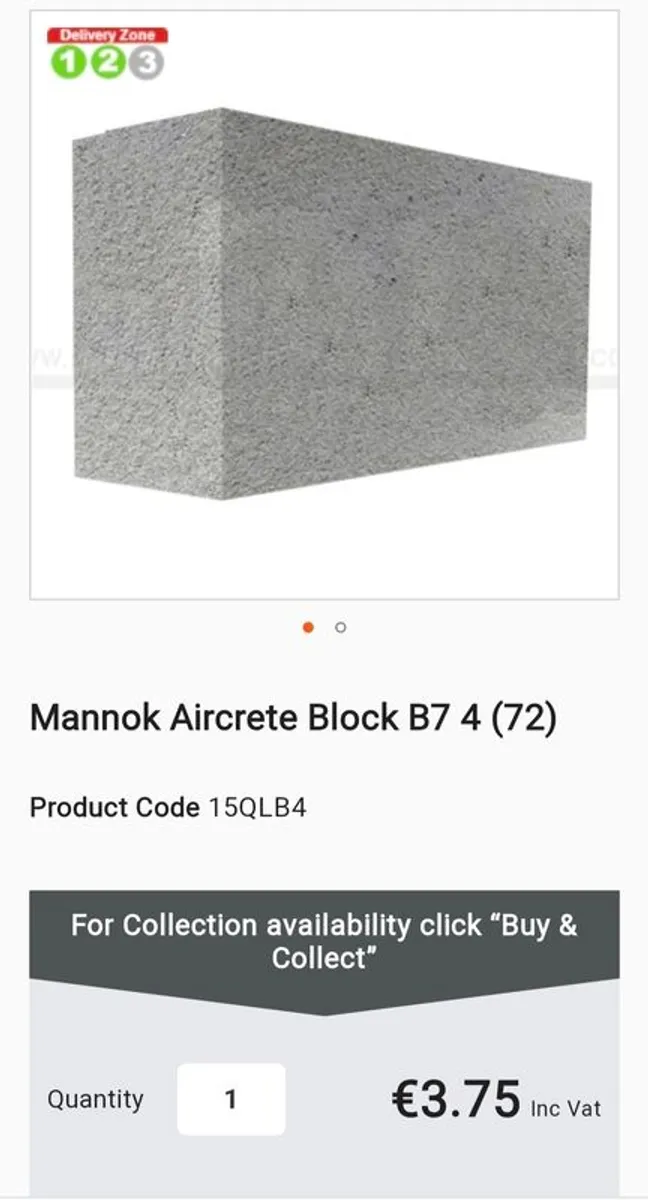 mannok aircrete, thermal blocks - Image 2