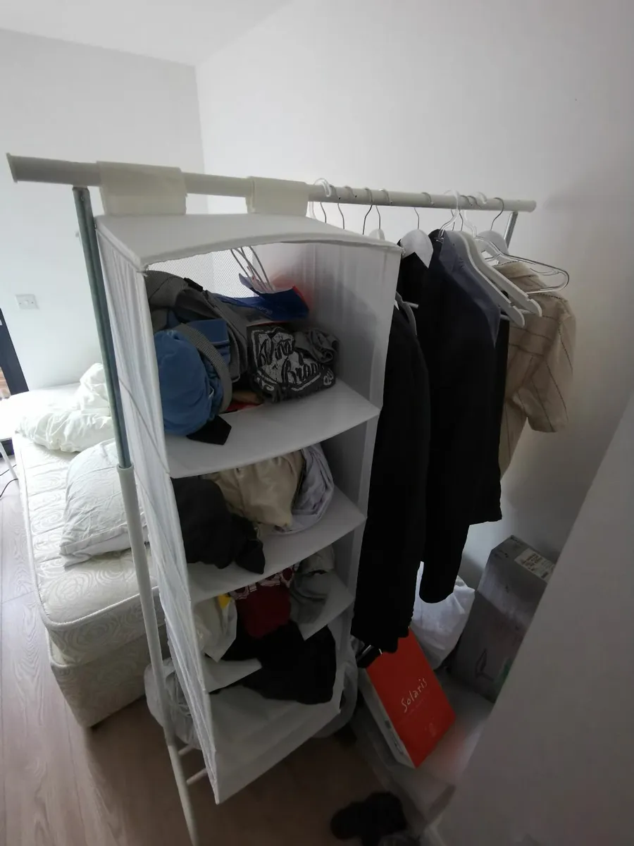 Cloth rack and storage compartments (IKEA) - Image 2