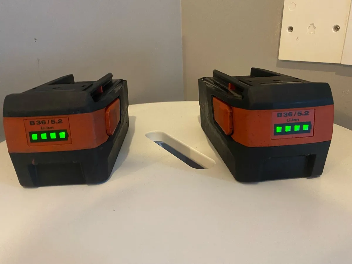 Hilti 36v batteries - Image 1