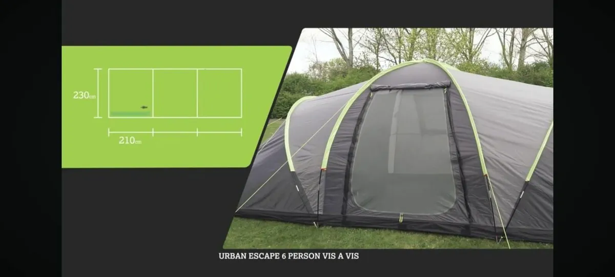 Urban 6 person tent for sale! - Image 2