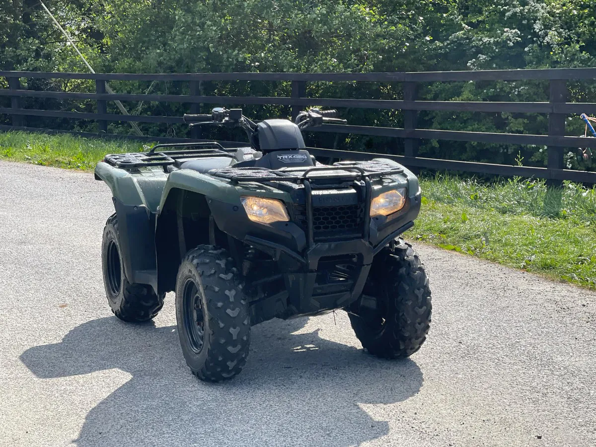 2024 Honda 420 TRX Manual Like NEW***** - Image 2