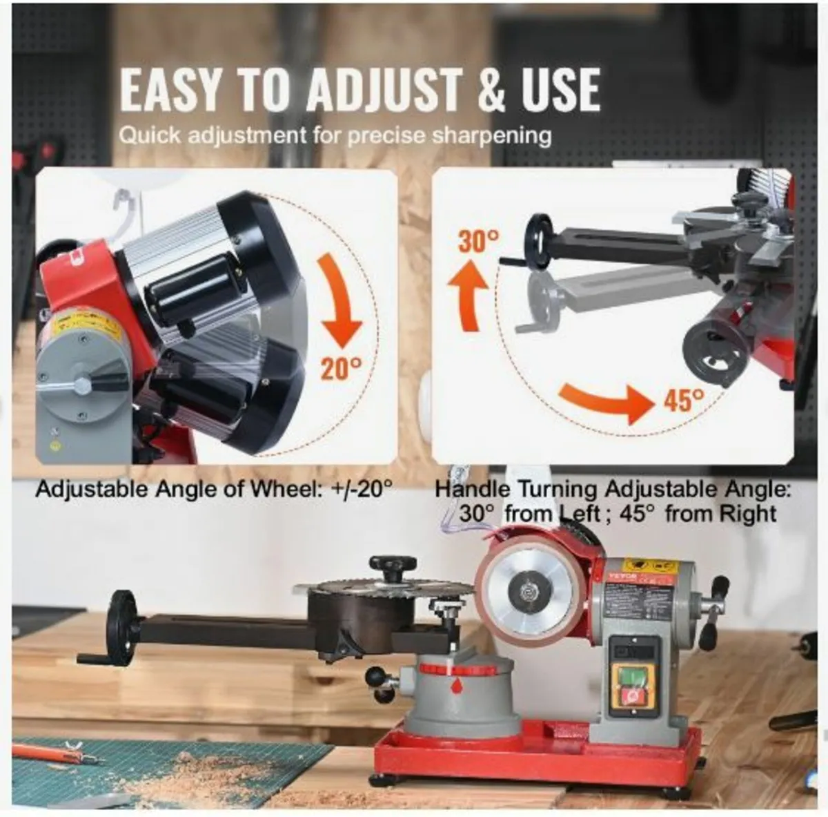 Circular Saw Blade Sharpener Grinder 370W - Image 4