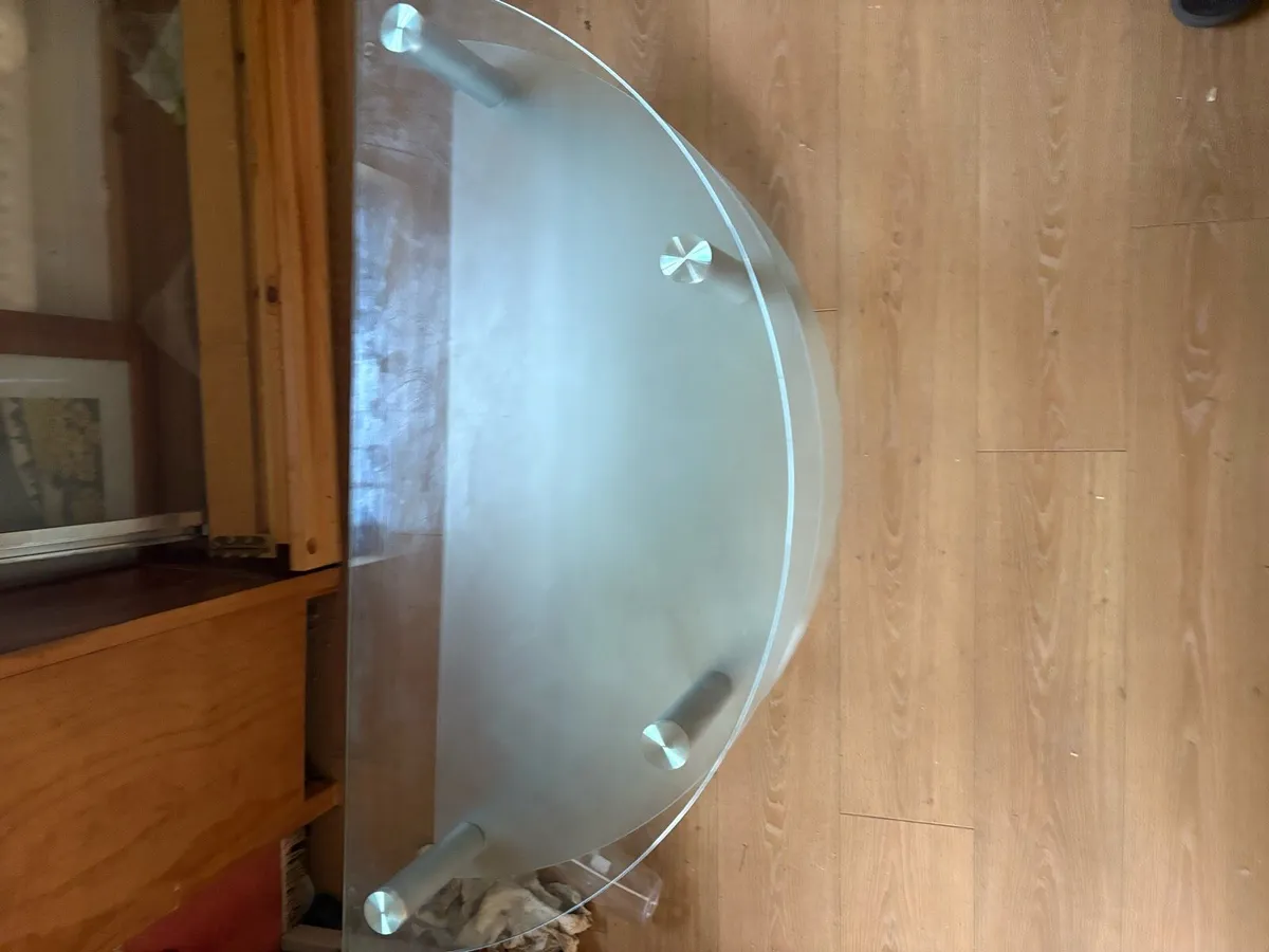 glass tv stand - Image 3