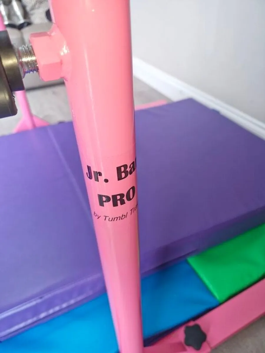 Tumbl Trak Gymnastics Jnr Pro Bar plus mats - Image 4