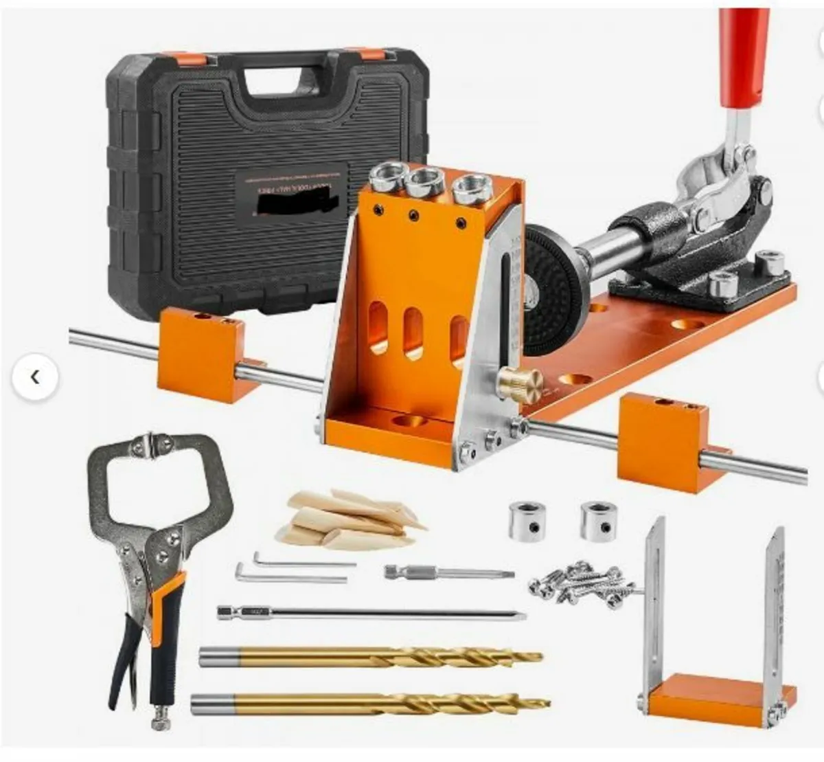 Pocket Hole Jig Kit, 34 Pcs Pocket Hole - Image 1