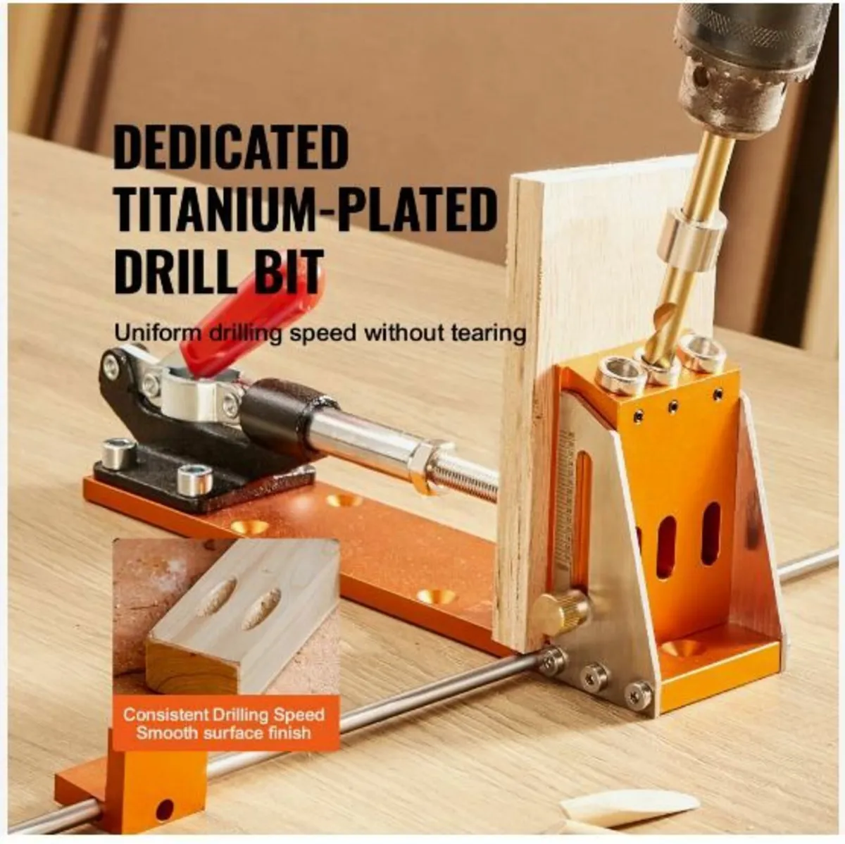 Pocket Hole Jig Kit, 34 Pcs Pocket Hole - Image 2