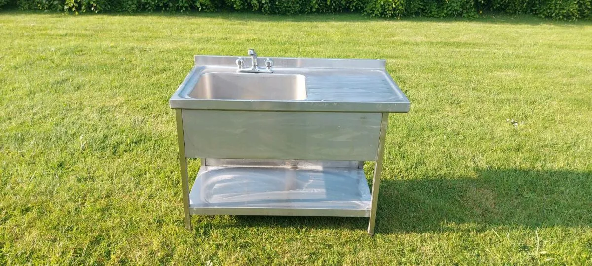 Stainless Steel Tables and Sinks - Image 4