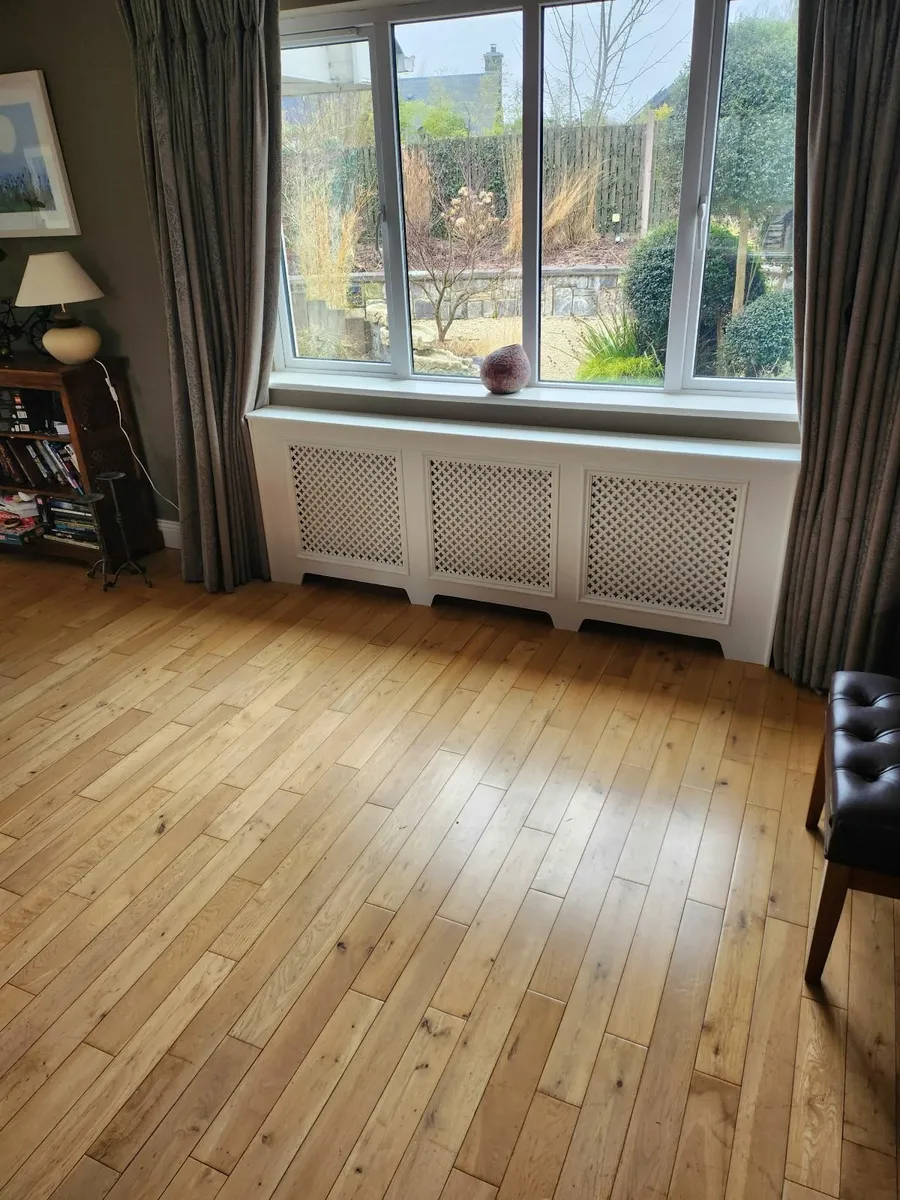 Oak wooden flooring