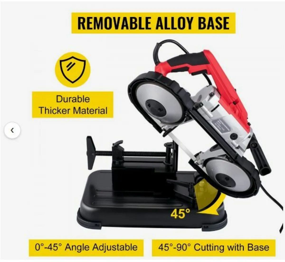 Portable Band Saw, with Removable Alloy Steel - Image 2