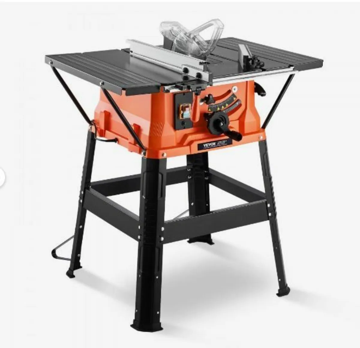 Table Saw with Stand, 1800 W Portable Compact - Image 1