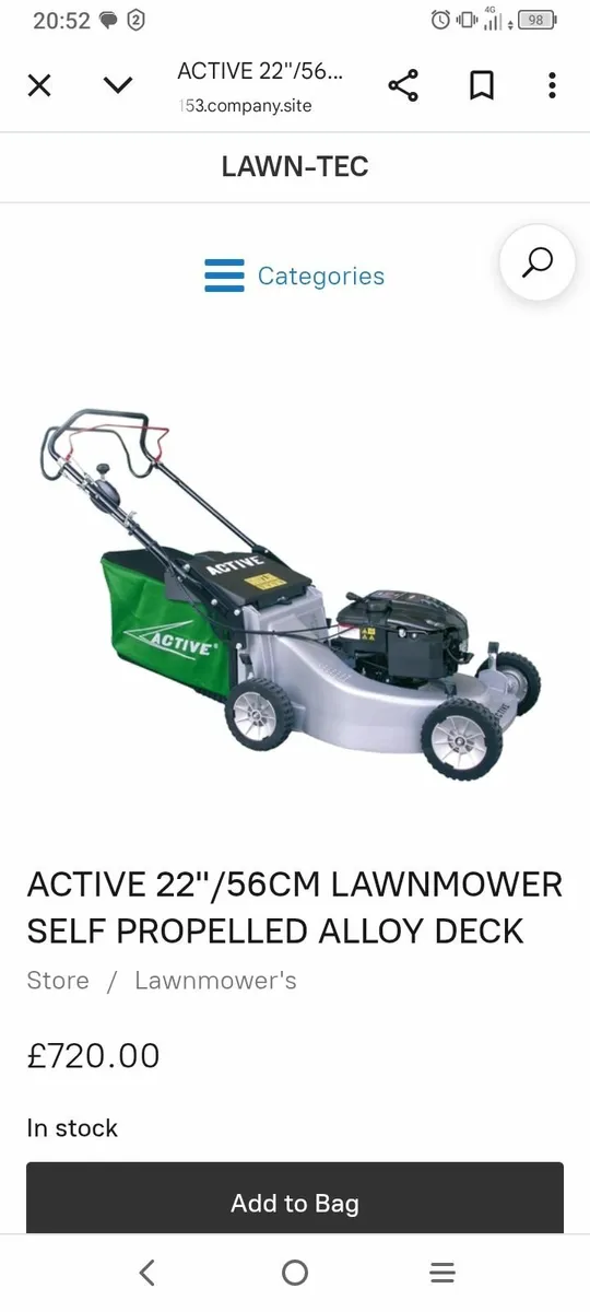 Self drive lawnmower - Image 2