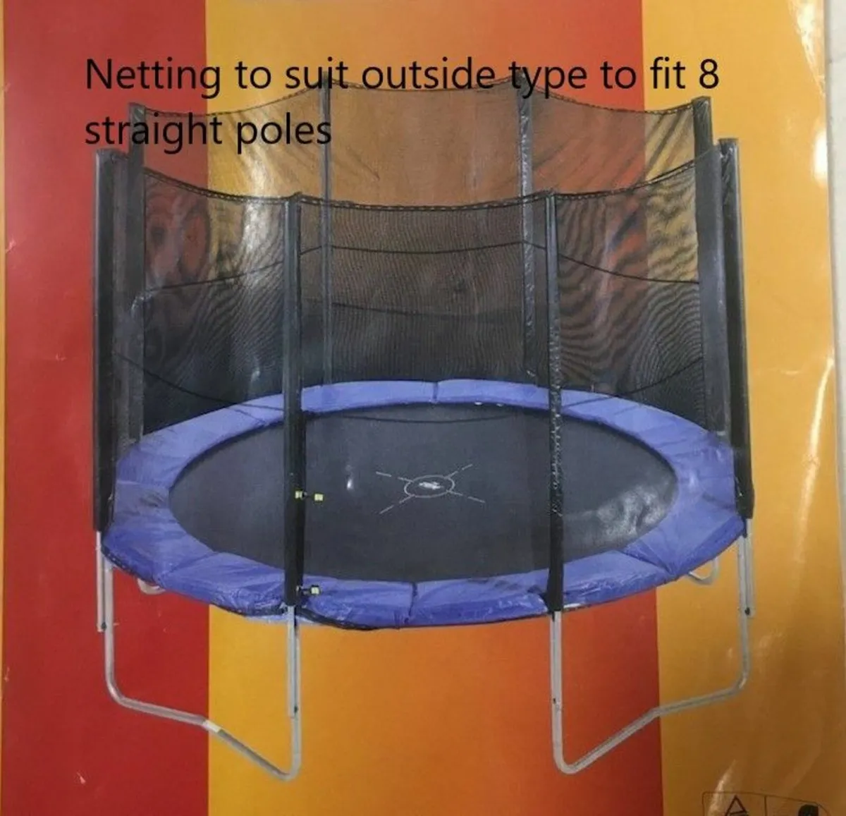 Safety Net for a 10 ft Trampoline - NO POLES - Image 4