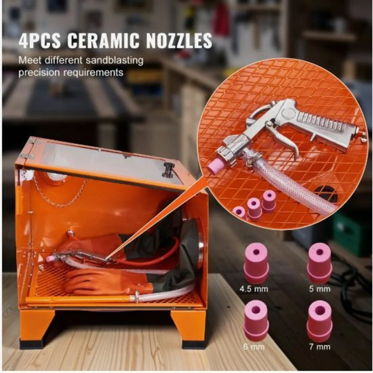25 Gallon Sandblasting Cabinet - Image 4