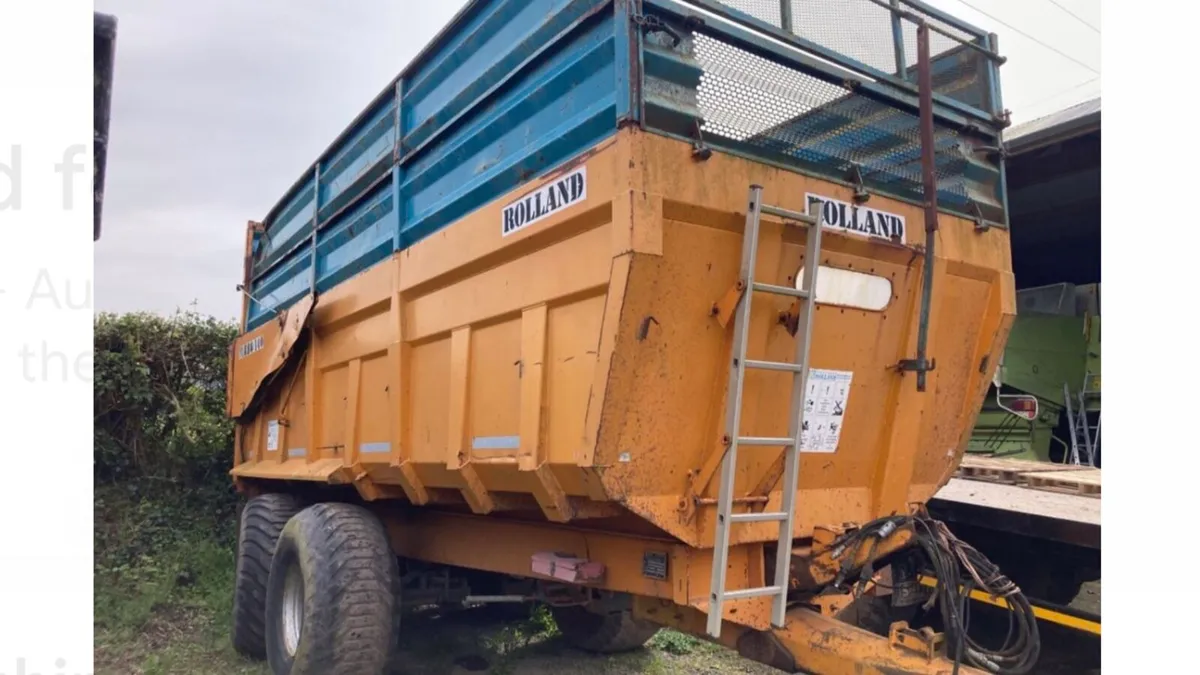 Rolland grain / silage trailer - Image 4