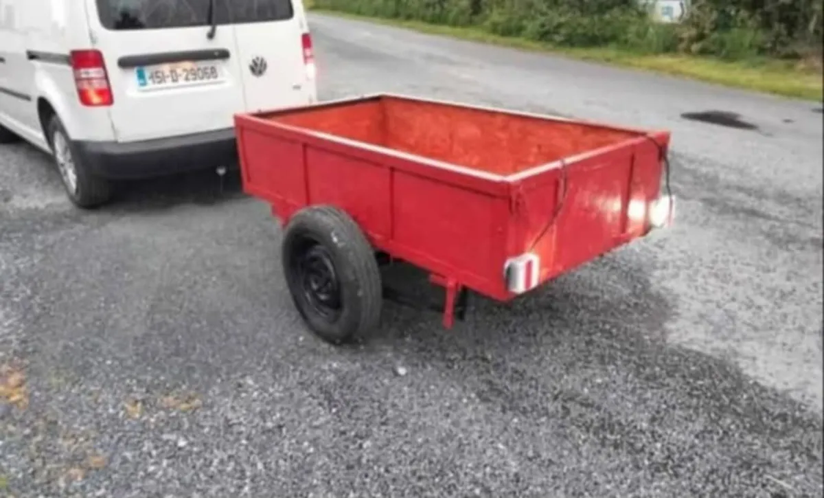 5X3 SINGLE AXLE CAR TRAILER - Image 2
