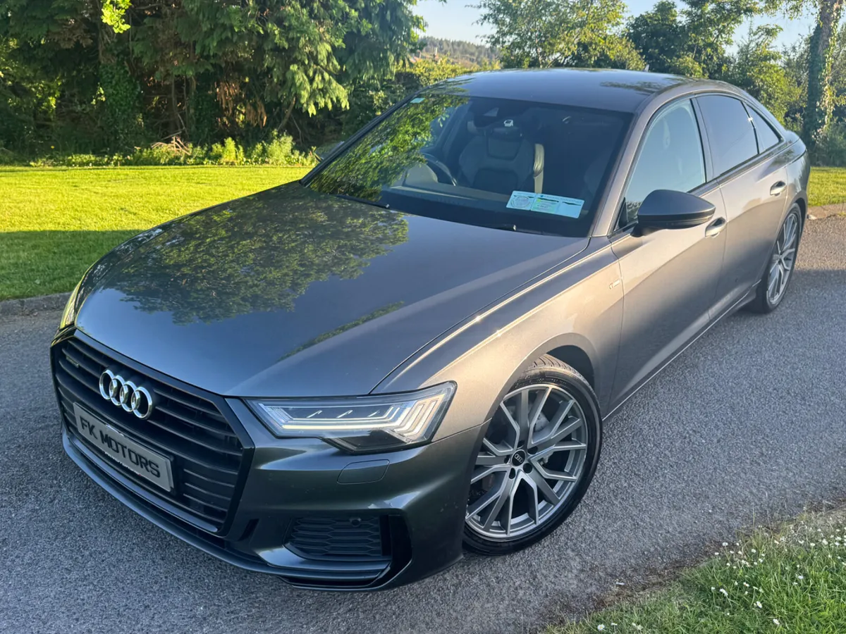 Audi A6 2021 Sline Quattro black pack - Image 4