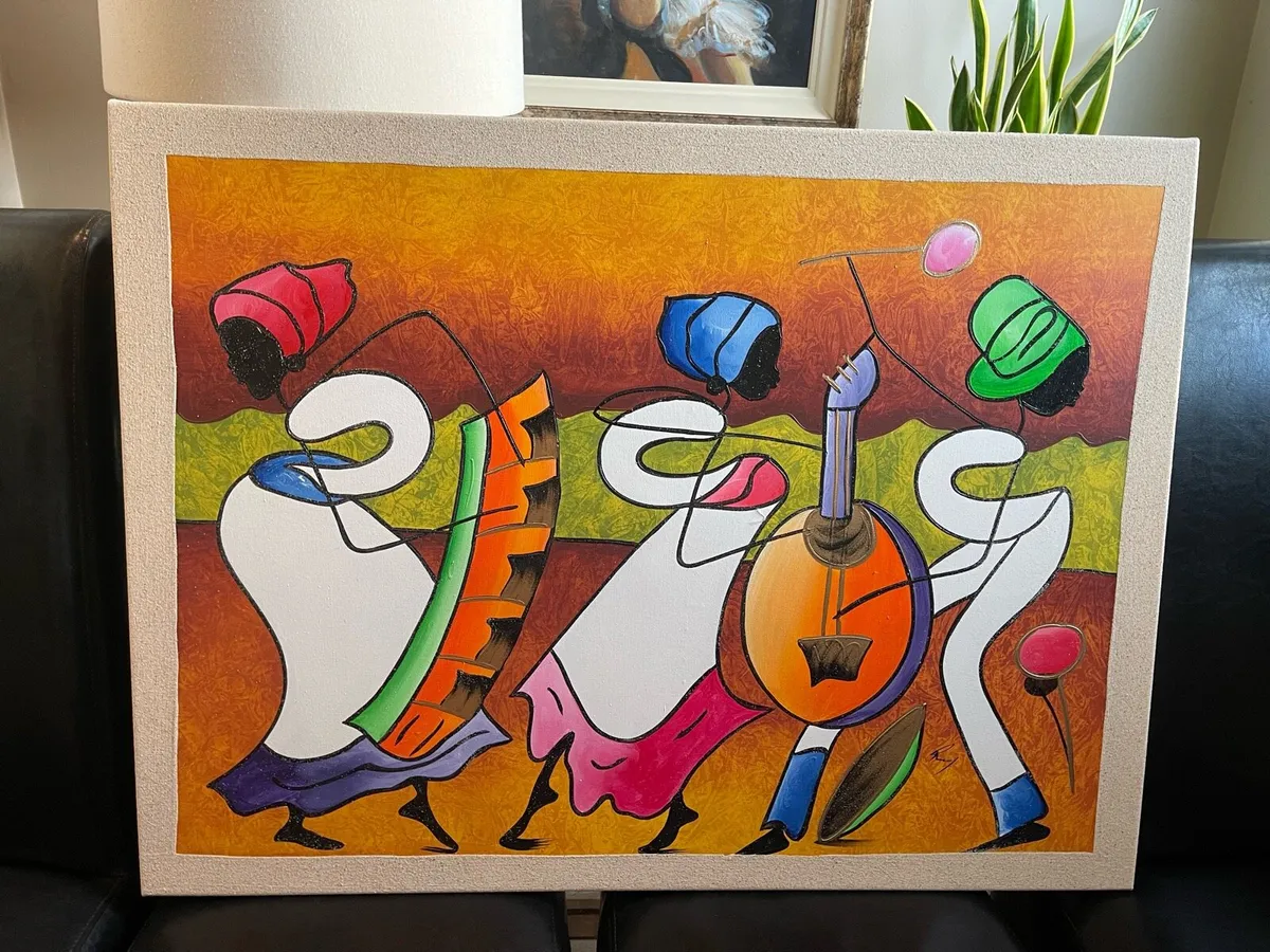 2 x Stunning Framed Original Paintings - Deliver - Image 1