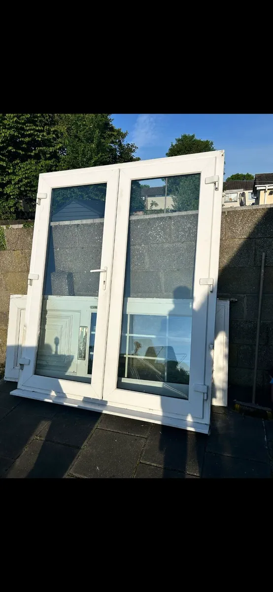 ✳️ HIGH QUALITY PVC FRENCH DOUBLE DOORS €600