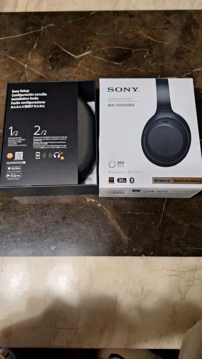Sony WH-1000XM4 headphones – barely used - Image 2