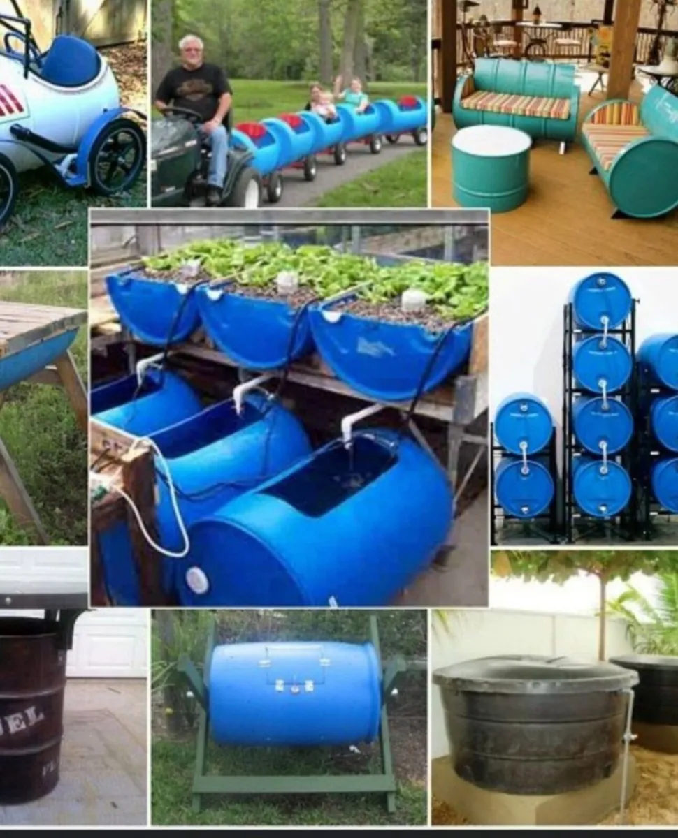 Blue barrels - Image 4