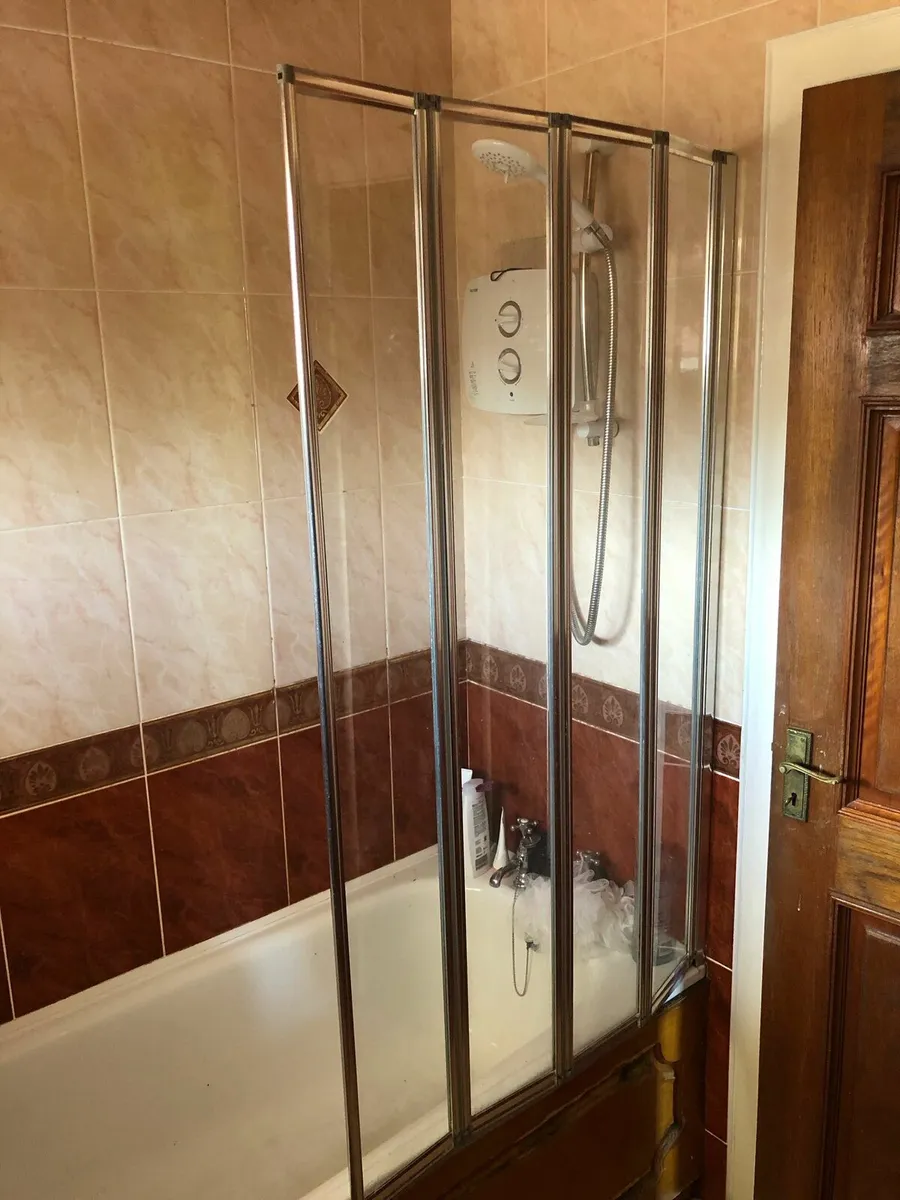 Bath shower door panel - Image 1