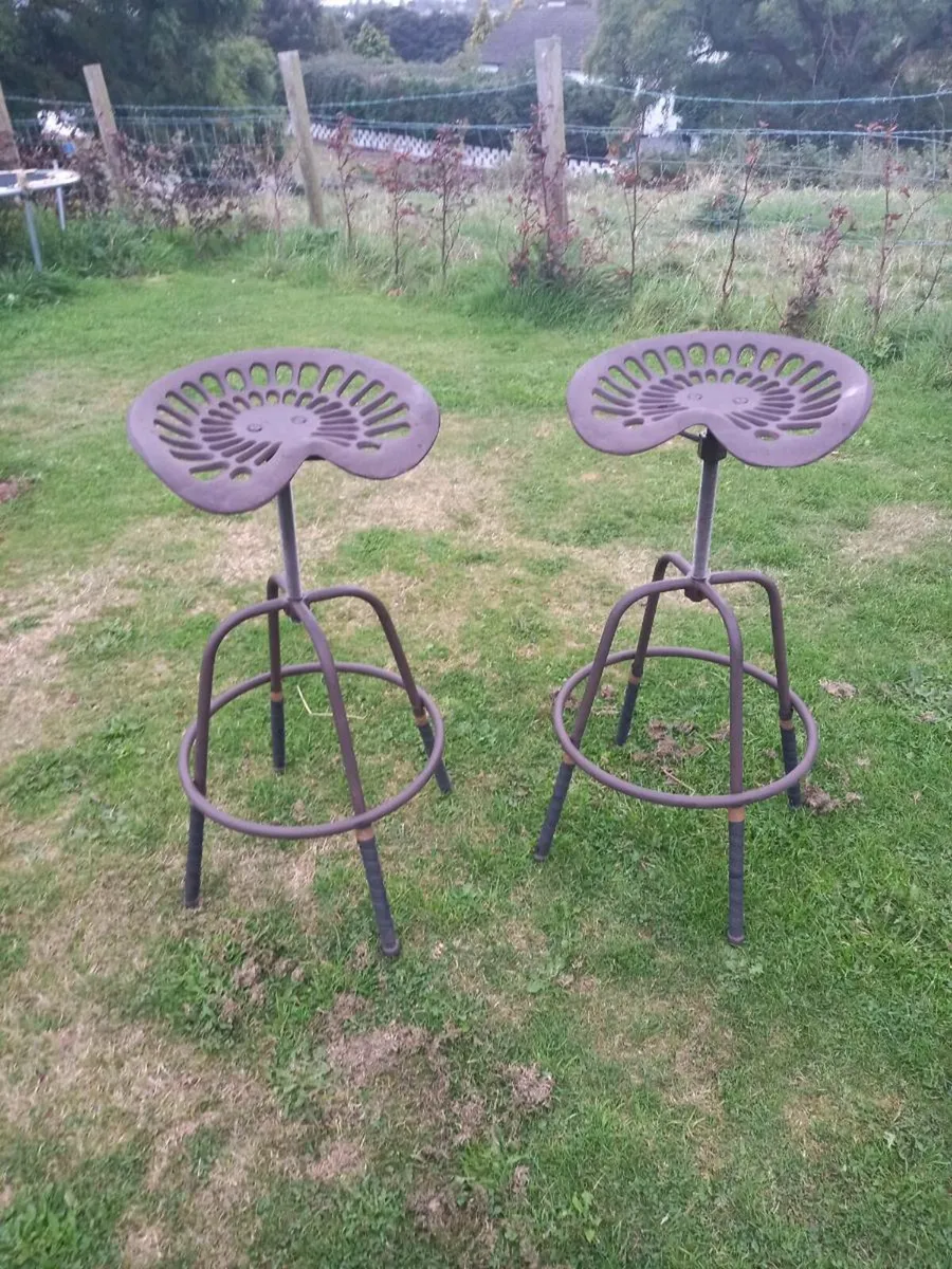 Tractor Seat Barstools - Image 3