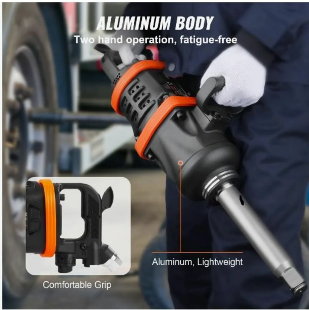2.5 cm Air Impact Wrench - Image 4