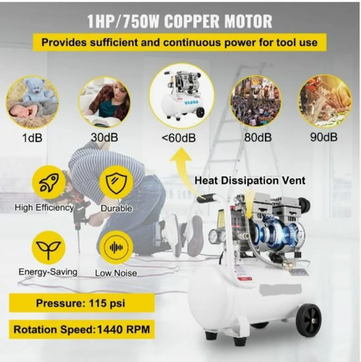 Air Compressor 2 Gallon Ultra - Image 3