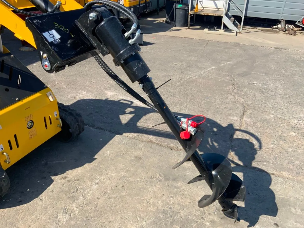 MINI SKIDSTEER 12" AUGER DRIVE / EARTH DRILL..320 - Image 4